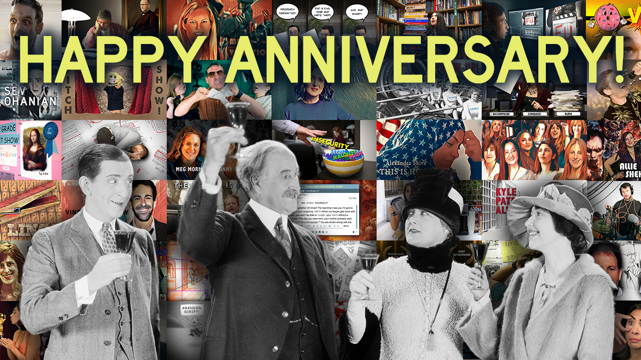 LUNACY BLOG’S ONE YEAR ANNIVERSARY